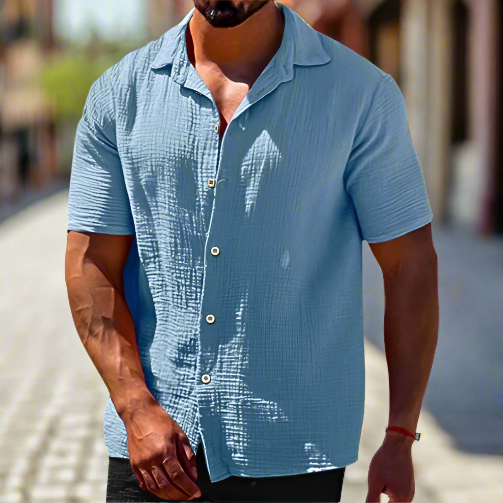 Bequeme Herren Leinenhemden – Lorenzo