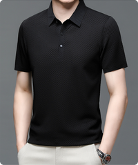 Men's Polo Shirt Made of Breathable Mesh – Matteo