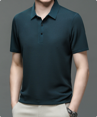 Men's Polo Shirt Made of Breathable Mesh – Matteo