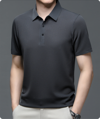 Men's Polo Shirt Made of Breathable Mesh – Matteo