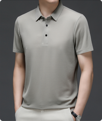 Men's Polo Shirt Made of Breathable Mesh – Matteo