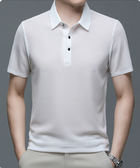 Men's Polo Shirt Made of Breathable Mesh – Matteo