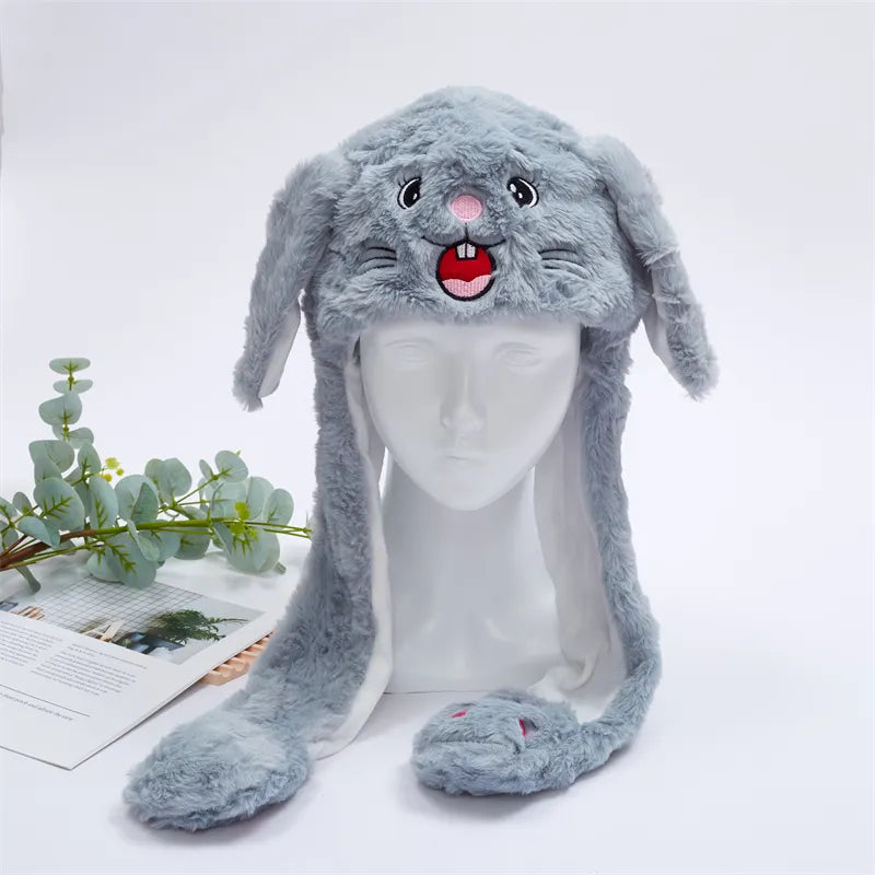 Sød hue med bevægelige ører – BunnyBounce Hat