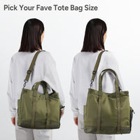 Laptop shoulder bag with multiple compartments and adjustable shoulder strap – MetroCarry