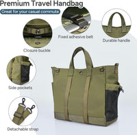 Laptop shoulder bag with multiple compartments and adjustable shoulder strap – MetroCarry