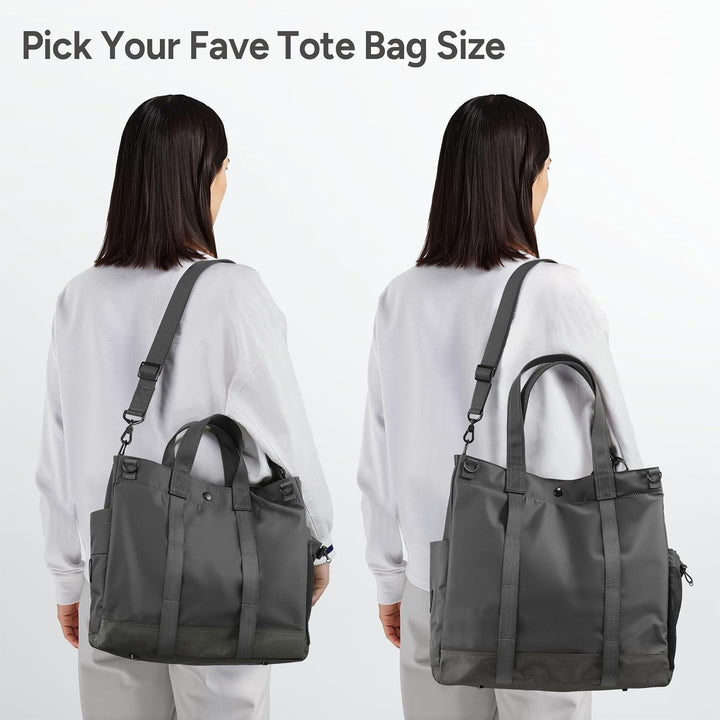 Laptop shoulder bag with multiple compartments and adjustable shoulder strap – MetroCarry