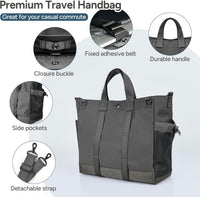 Laptop shoulder bag with multiple compartments and adjustable shoulder strap – MetroCarry
