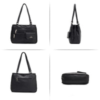 Multi-Compartment Women's Shoulder and Crossbody Bag – FlexiCarry