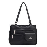 Multi-Compartment Women's Shoulder and Crossbody Bag – FlexiCarry