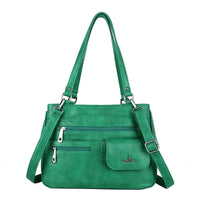 Multi-Compartment Women's Shoulder and Crossbody Bag – FlexiCarry