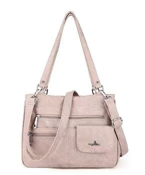 Multi-Compartment Women's Shoulder and Crossbody Bag – FlexiCarry
