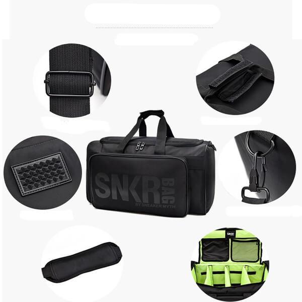 Waterproof Multi-Compartment Sneaker and Gear Travel Bag