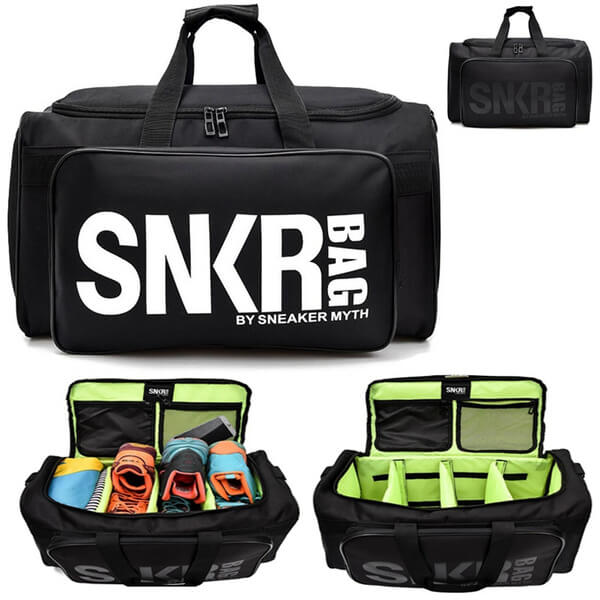 Waterproof Multi-Compartment Sneaker and Gear Travel Bag