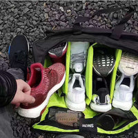Waterproof Multi-Compartment Sneaker and Gear Travel Bag