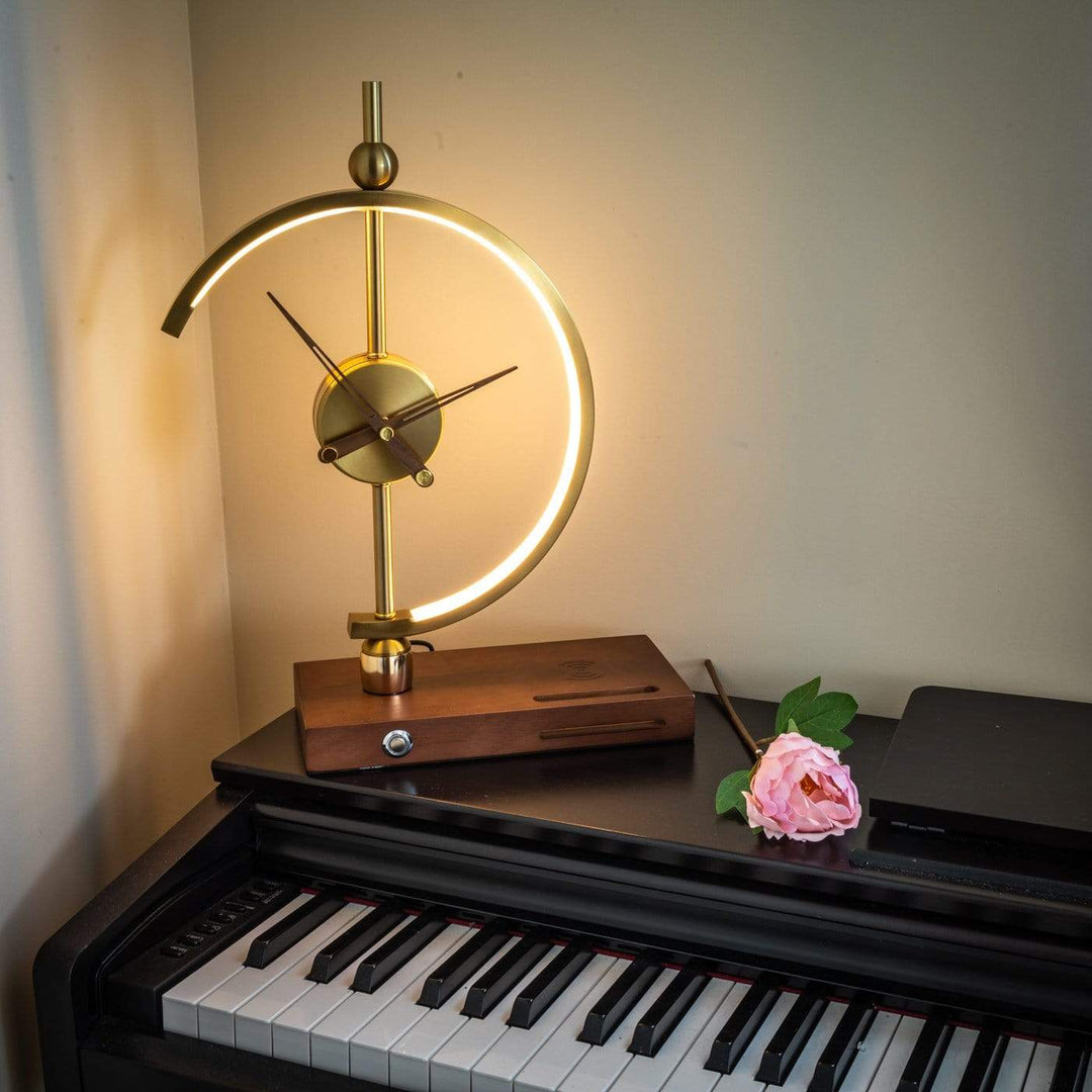 Luxe Rechargeable Lamp Clock - KyotoGlow