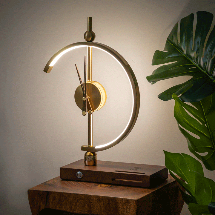 Luxe Rechargeable Lamp Clock - KyotoGlow