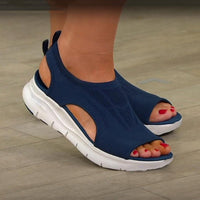 Mesh platform sandals for women – Nova
