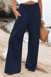 Elegant Palazzo Pants with Boho Flair – Yasmin