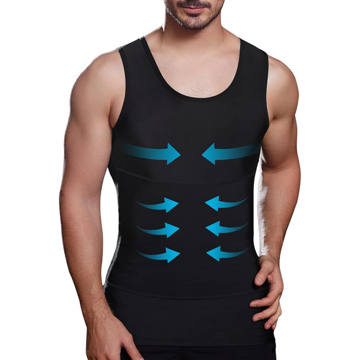 Corrective men's shirt with shaping effect – Noah