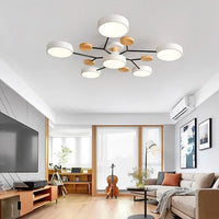 Forgrenede LED-loftslampe - NordicGlow