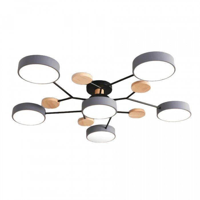 Forgrenede LED-loftslampe - NordicGlow
