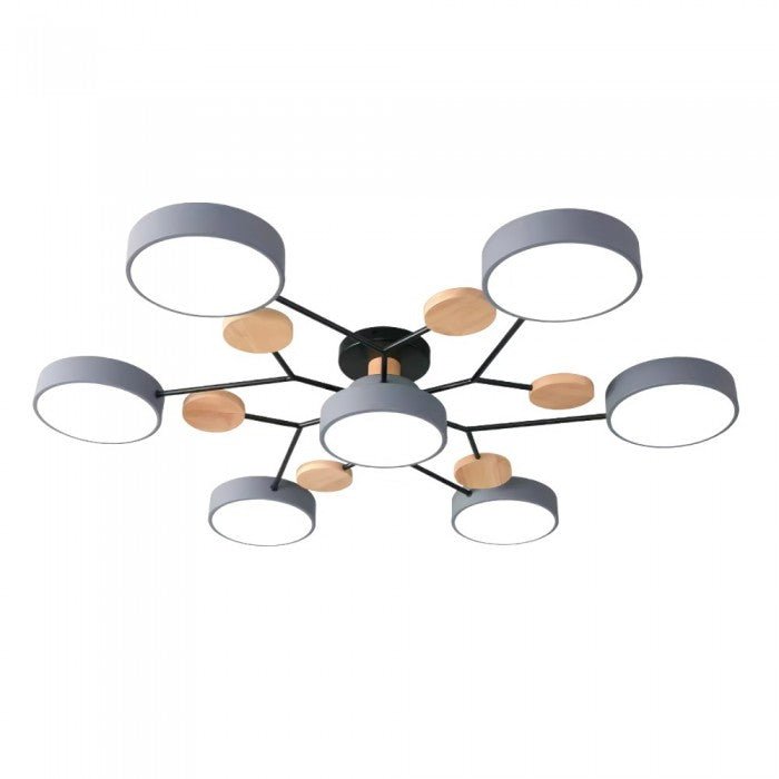 Forgrenede LED-loftslampe - NordicGlow