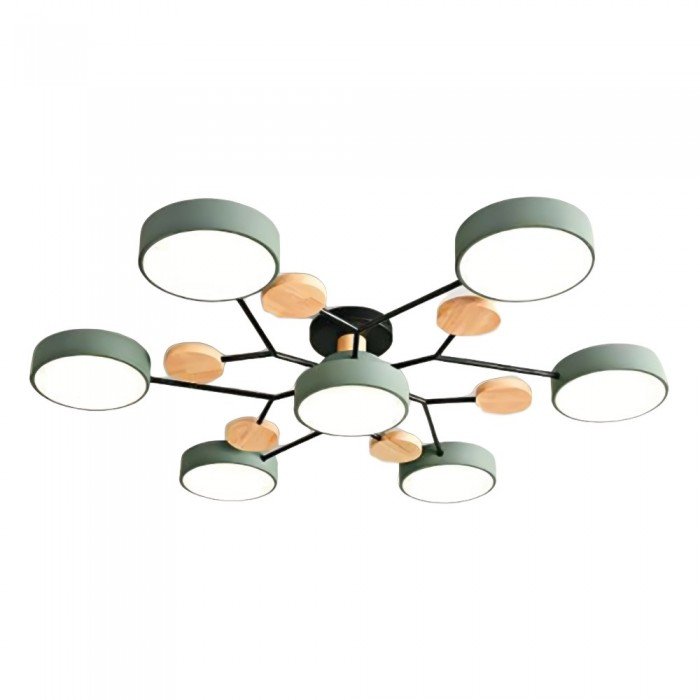 Forgrenede LED-loftslampe - NordicGlow