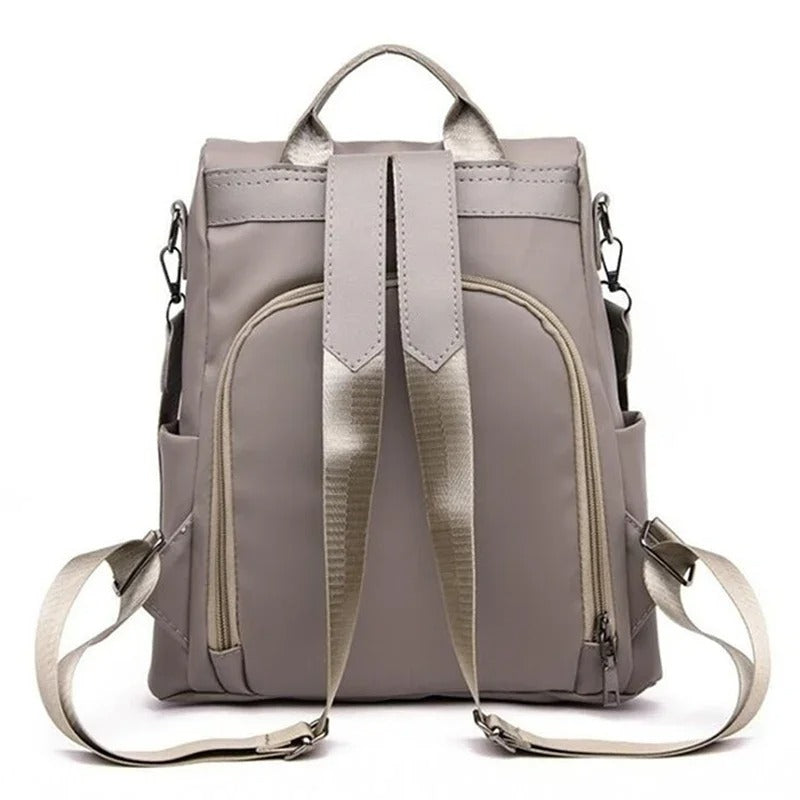 Lightweight Water-Repellent Nylon Backpack for Women – Multiple Carrying Options