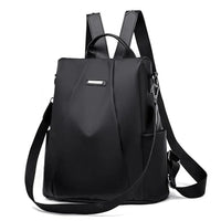 Lightweight Water-Repellent Nylon Backpack for Women – Multiple Carrying Options
