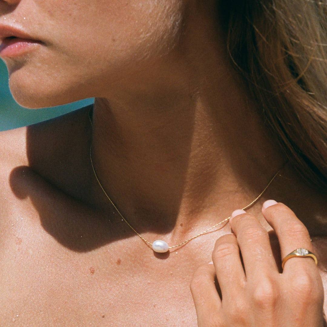 Barokk Perle Choker - Alina