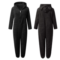 Super soft fleece overall with bear ears – BearHug