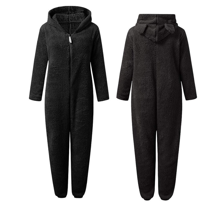 Super soft fleece overall with bear ears – BearHug