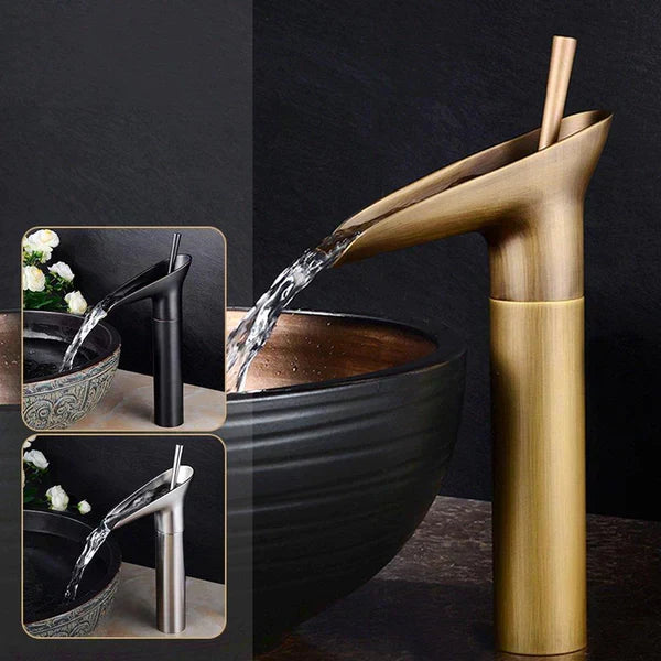 Grifo de lavabo de cascada de lujo - CascadeFlow