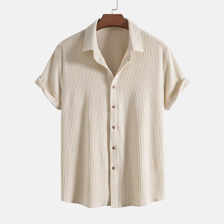 Summer Men's Lounge Set with Honeycomb Texture – Lenn