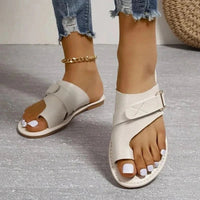 Orthopedic Women's Leather Sandals with Hallux Valgus Correction – Livia