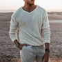 Warmer Herren Strickpullover mit Langarm – Sigfried