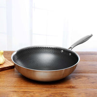 Ridsefast rustfri stålpande med non-stick belægning – ProCook Elite