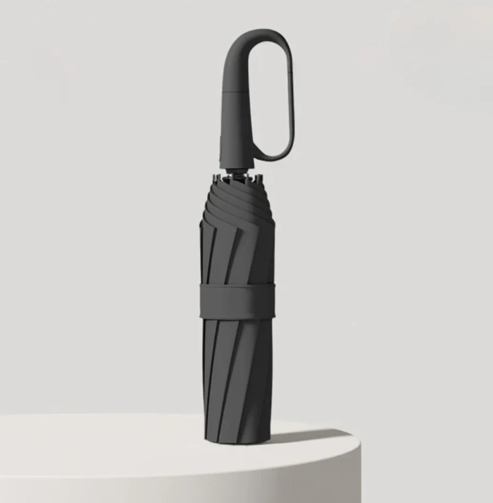 Reflective Storm Umbrella – AeroGlow