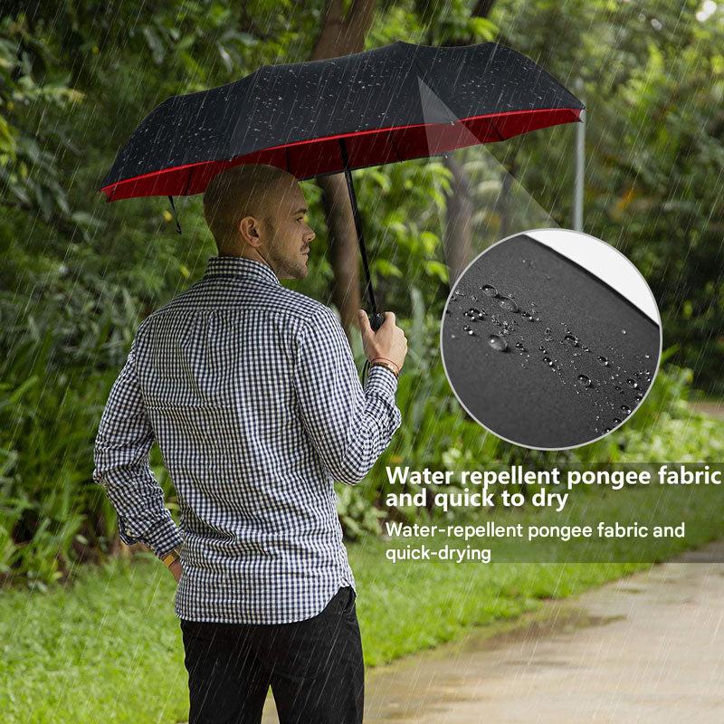 Stormproof & Foldable Umbrella – AeroShield