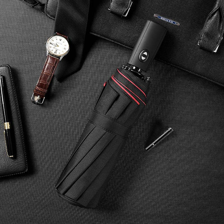 Stormproof & Foldable Umbrella – AeroShield