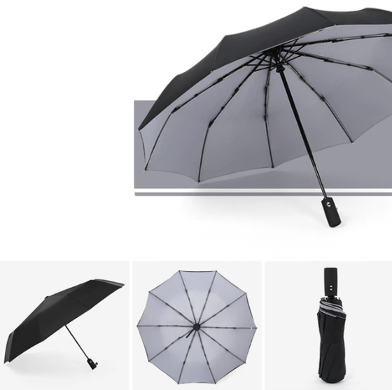 Stormproof & Foldable Umbrella – AeroShield