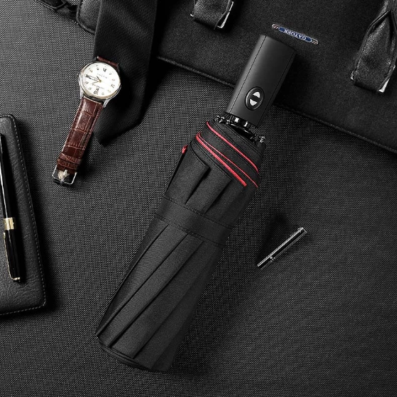 Stormproof & Foldable Umbrella – AeroShield