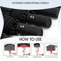 Stormproof & Foldable Umbrella – AeroShield