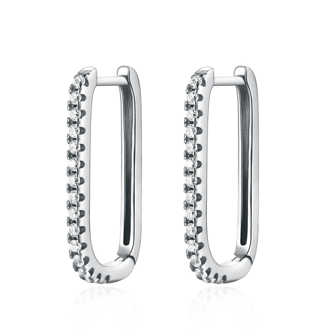 Pendientes verticales de circonia – Inez