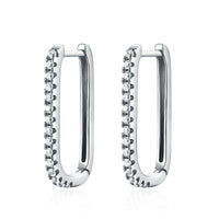 Pendientes verticales de circonia – Inez