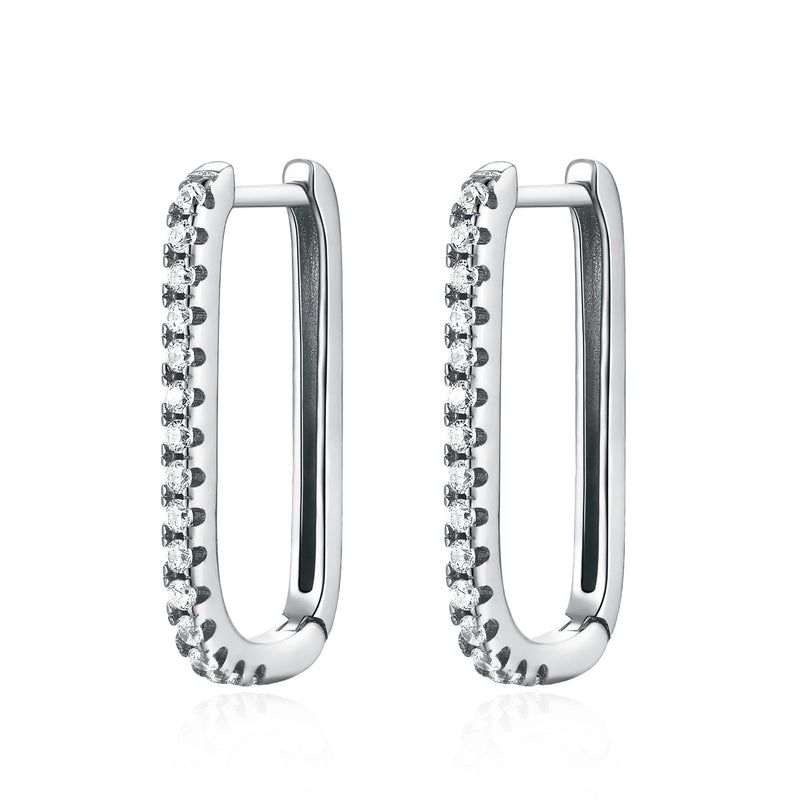 Pendientes verticales de circonia – Inez