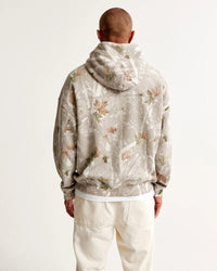 Cozy autumn hoodie with back print – Love