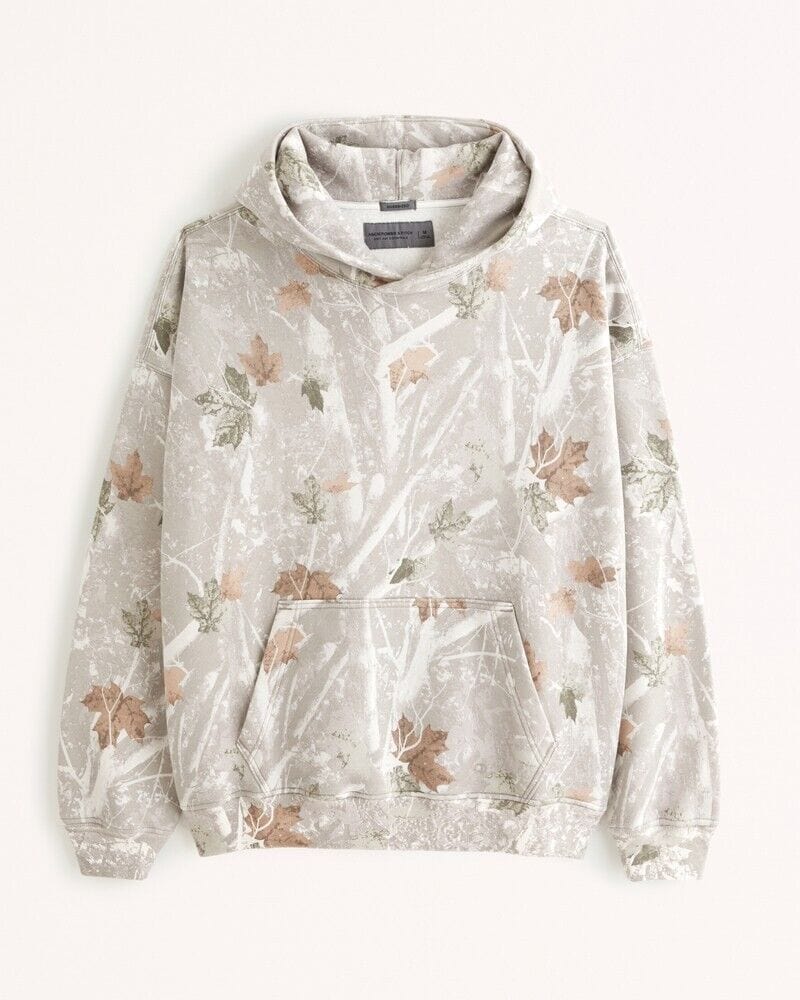 Cozy autumn hoodie with back print – Love
