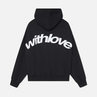 Cozy autumn hoodie with back print – Love