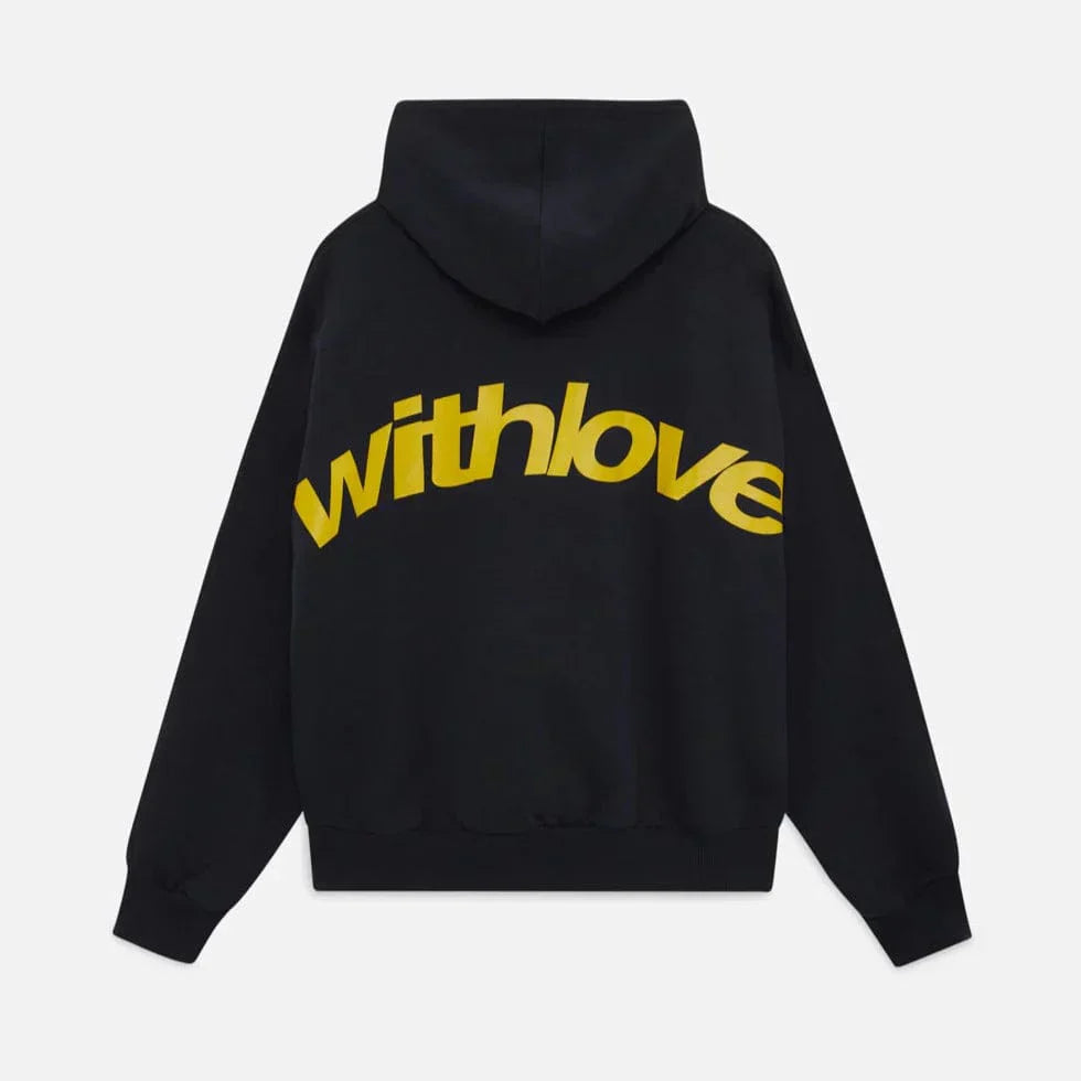 Cozy autumn hoodie with back print – Love